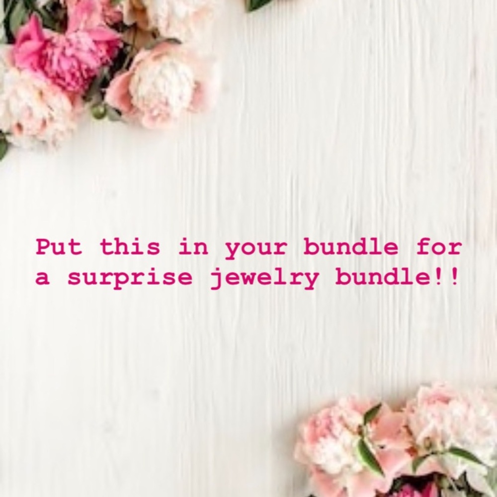 I WILL MAKE YOU A SURPRISE JEWELRY BUNDLE!